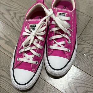 Converse Pink Low-Top Sneakers